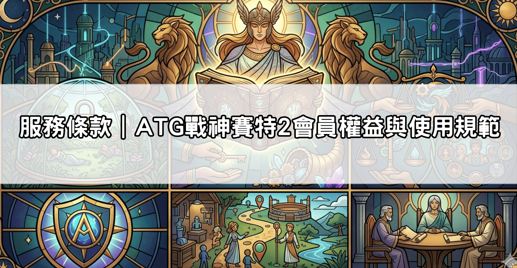 服務條款｜ATG戰神賽特2會員權益與使用規範