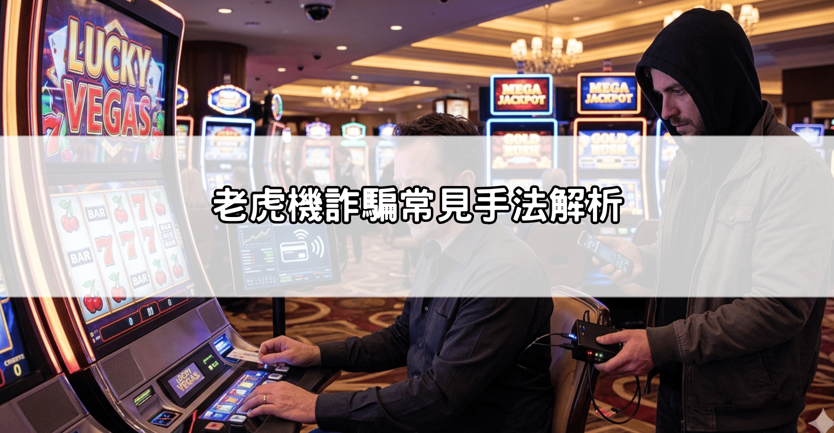 老虎機詐騙常見手法解析