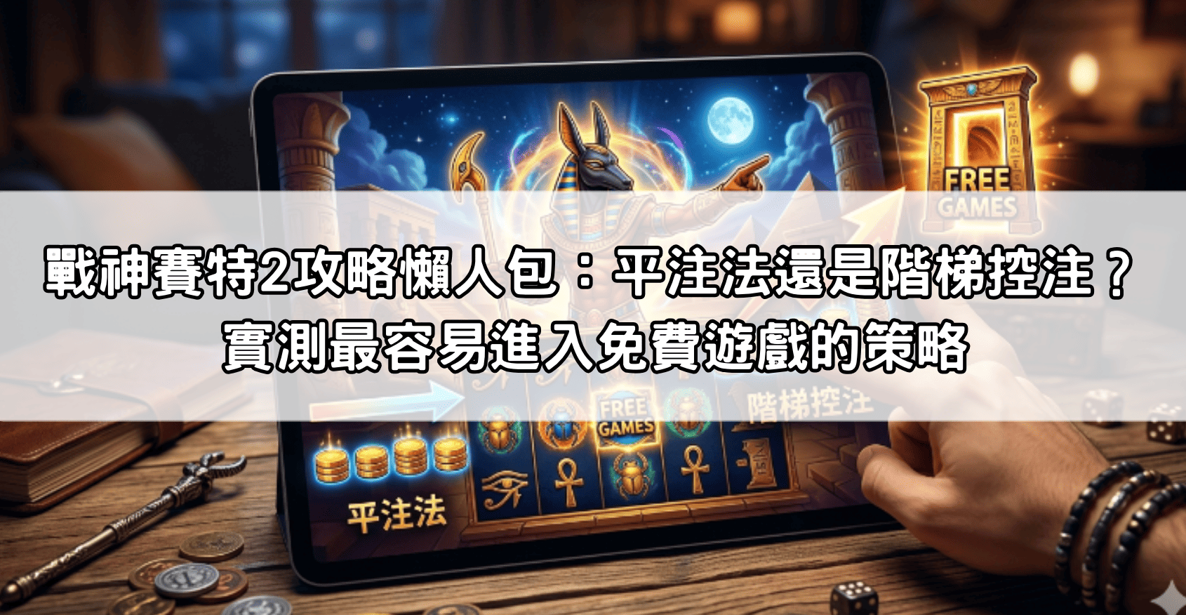 戰神賽特2攻略懶人包：平注法還是階梯控注？實測最容易進入免費遊戲的策略