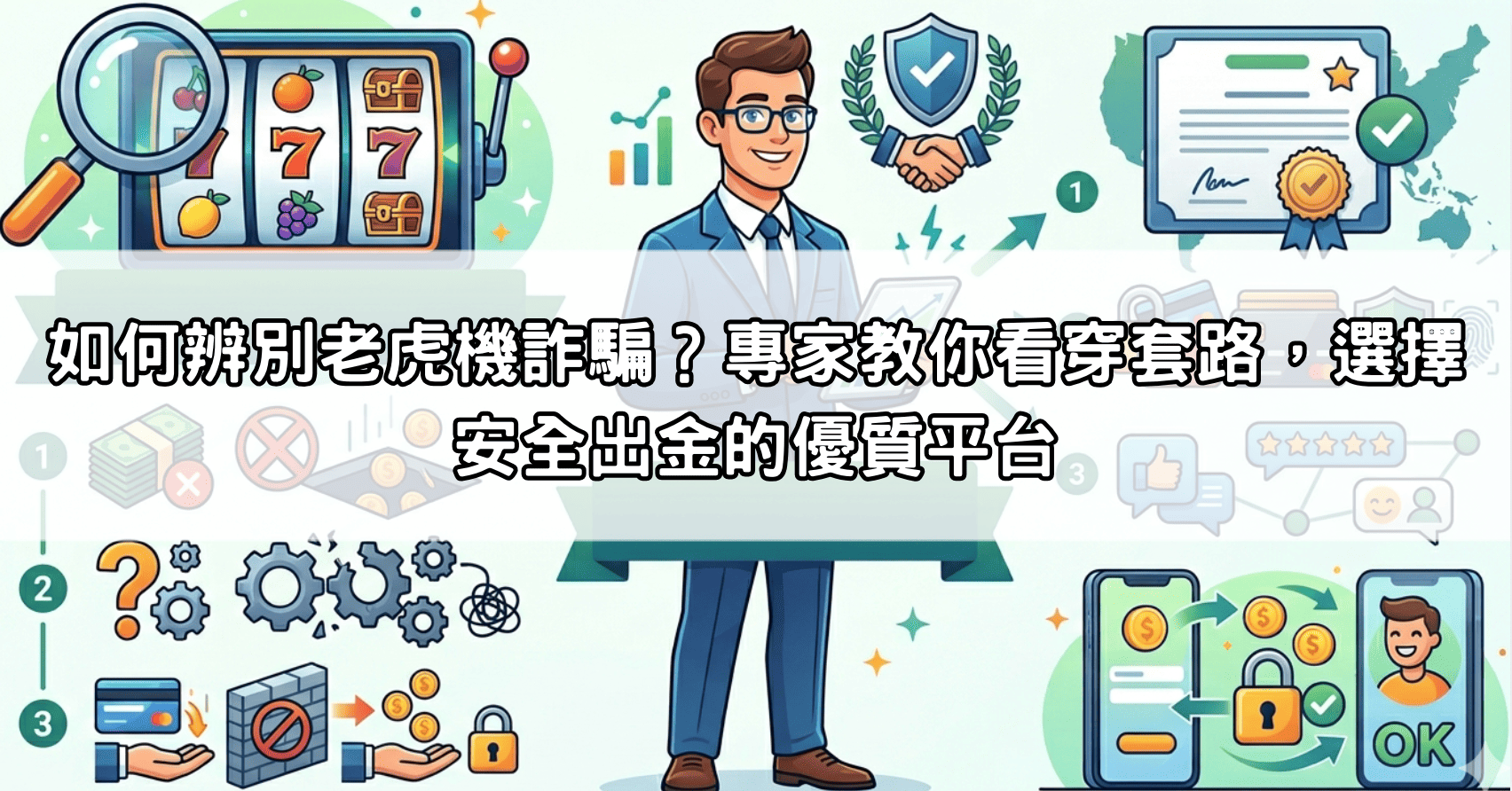 如何辨別老虎機詐騙?專家教你看穿套路,選擇安全出金的優質平台